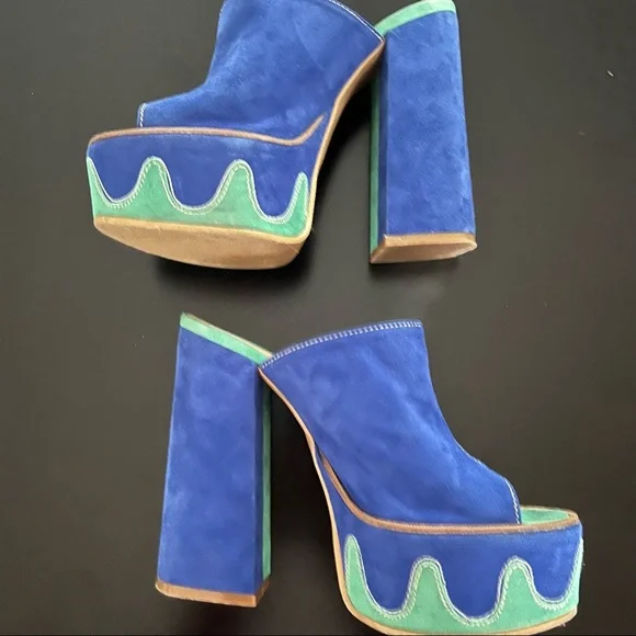 Mimosa platform mules 37.5 - Picture 3 of 9